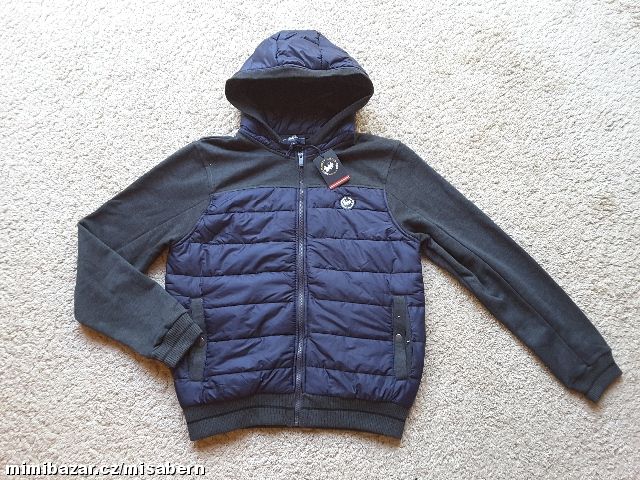 Krásná pánská mikina, lehká přechodová bunda