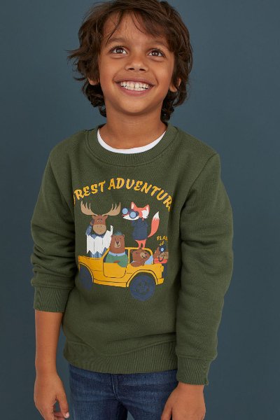 MIKINA FOREST ADVENTURE H&M v 6-8 l skladem