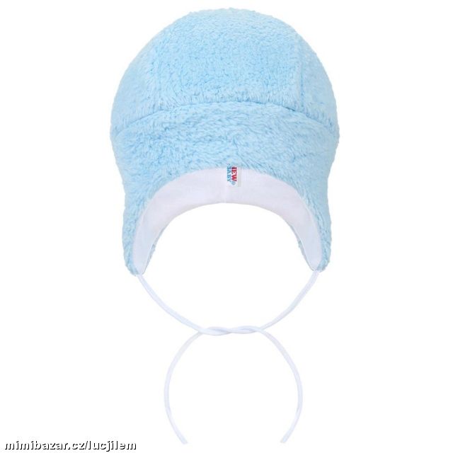 Zimní čepička Nice Bear modrá