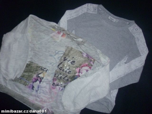 2x svetříková halenka - CENA ZA VŠE