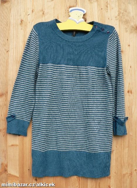 *DLOUHÝ SVETŘÍK ŠATY TOPSHOP - VEL.122