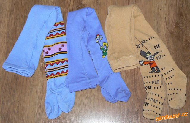 3x punčocháče vel.128/140