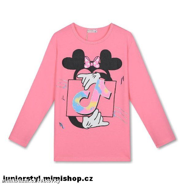 TRIKO TIK TOK MINNIE- šedá