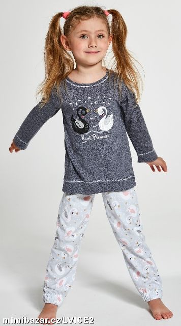 Dívčí pyžamo CORNETTE 158/164 Labuť