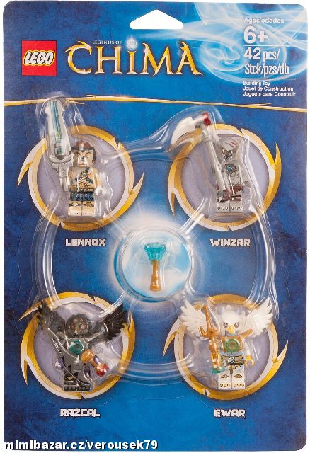 LEGO CHIMA 850779 SET MINIFIGUREK