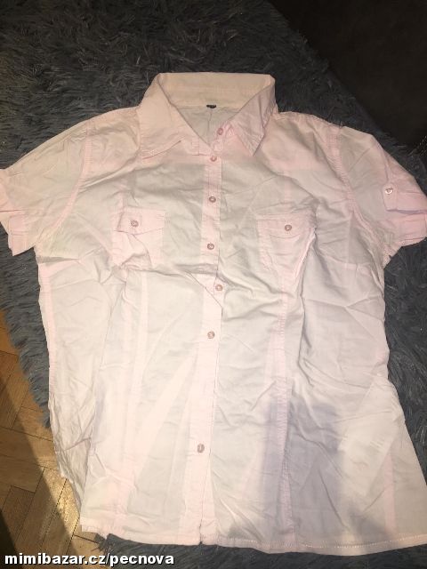 RŮŽOVÁ DÁMSKÁ KOŠILE