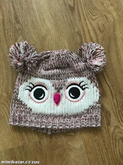 Čepice sova vel.3 roky