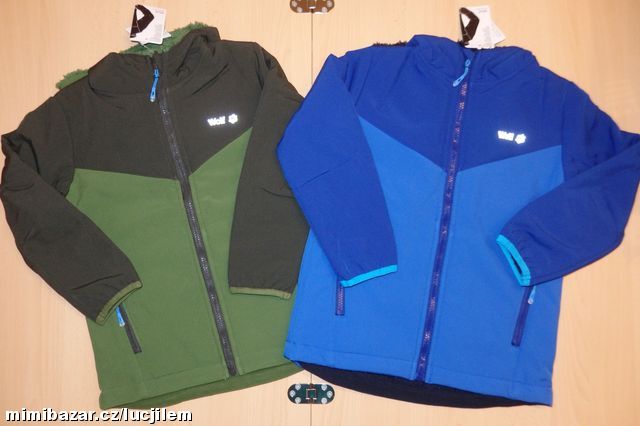 Chlapecká softshellová bunda ZATEPLENÁ