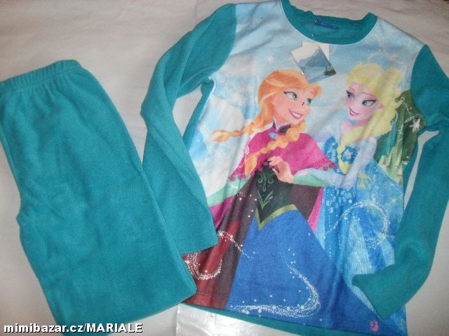 ♥♥♥ DÍVČÍ TEPLÉ PYŽAMO FROZEN ♥♥♥ 10 LET♥♥♥