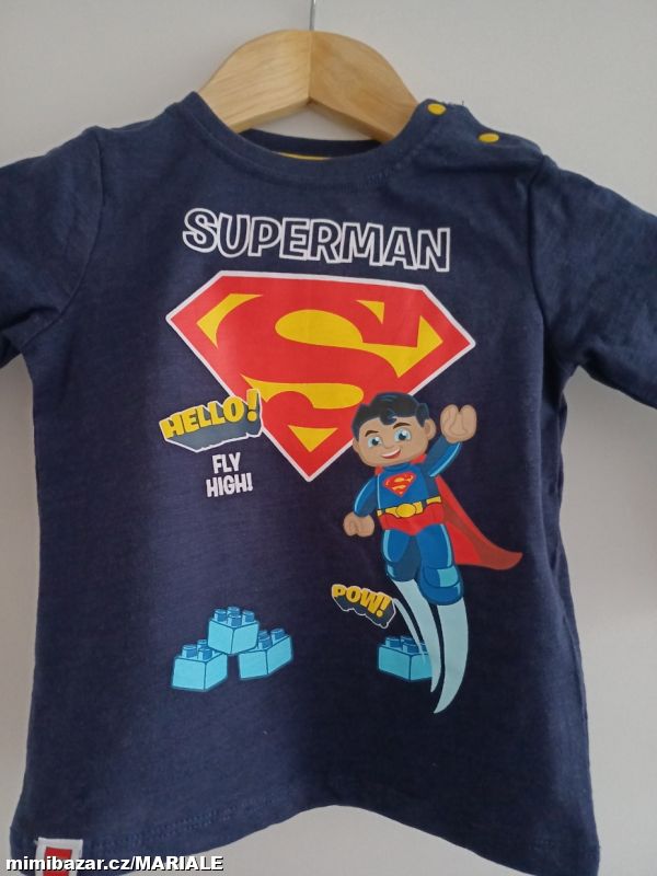 ♣ SUPR TRIKO LEGO SUPERMAN ♣ 18 MĚSÍCŮ ♣