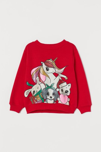 MIKINA UNICORNS JEDNOROŽEC H&M v 6 - 8 let skladem