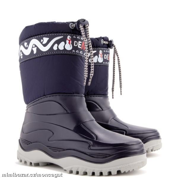 Sněhule chlapecké - FROST A s kožíškem