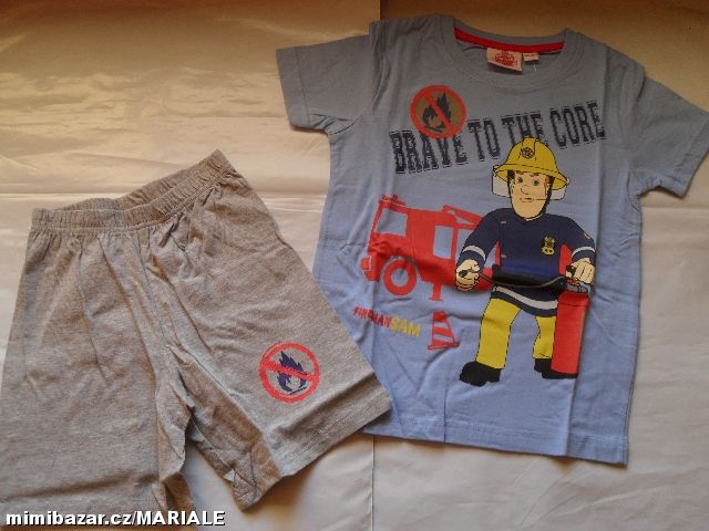 ♦ SUPR LETNÍ KOMPLET ♦ TRIKO + KRAŤASY ♦ 3 - 4 ♦