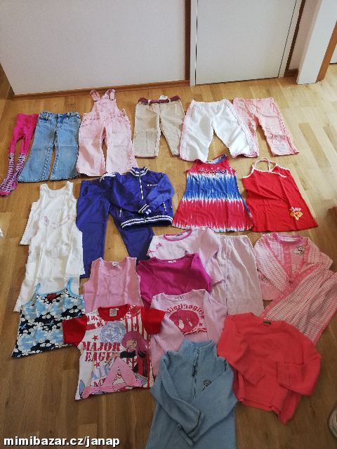 Velký komplet na 3-4 roky (vel. 98-104)
