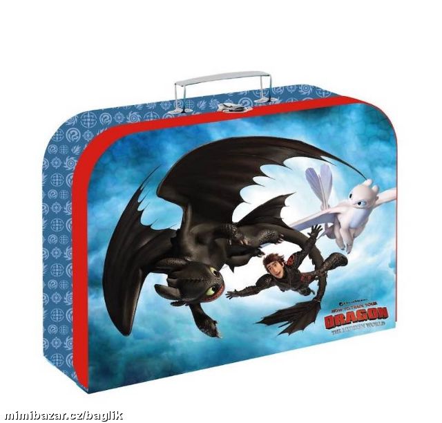 Kufřík lamino 34 cm Oxybag Jak vycvičit draka