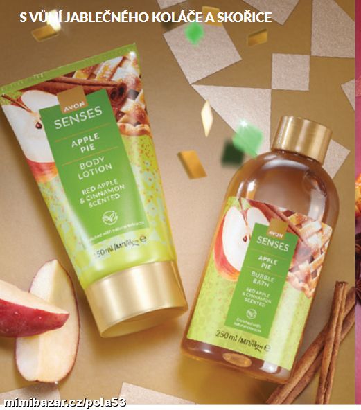 Sada s vůní jablečného koláče a skořice