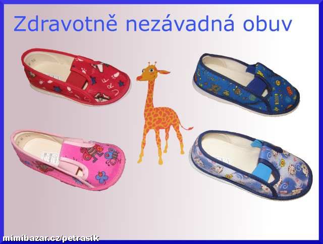 Dětské bačkory - vel. 36 / vnitřní stélka 24cm