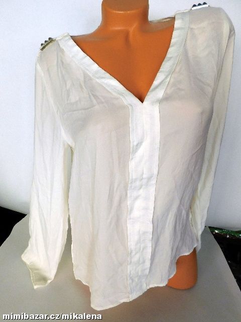 ZARA halenka smetanová