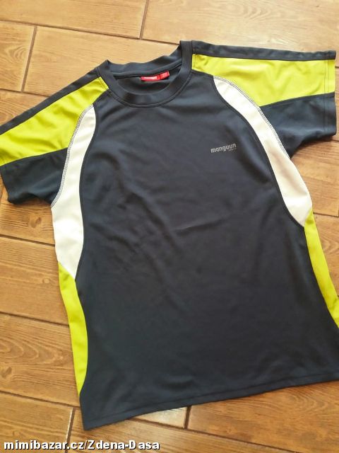 šedé sportovní tričko vel 158/164