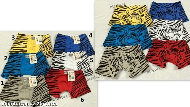 Dětské moderní boxerky