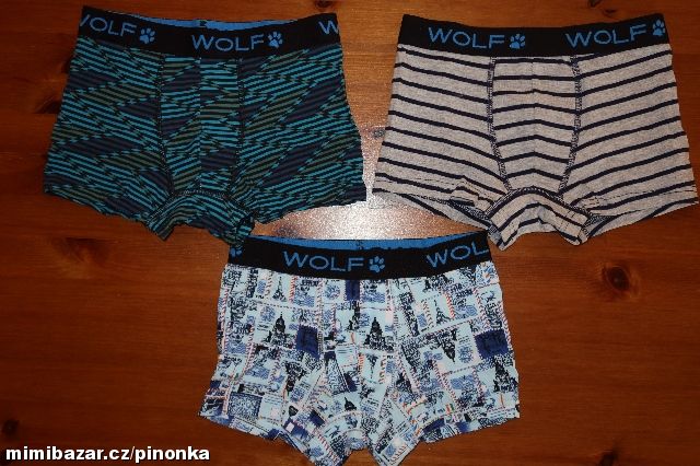 Boxerky - trenkoslipy balení 3ks