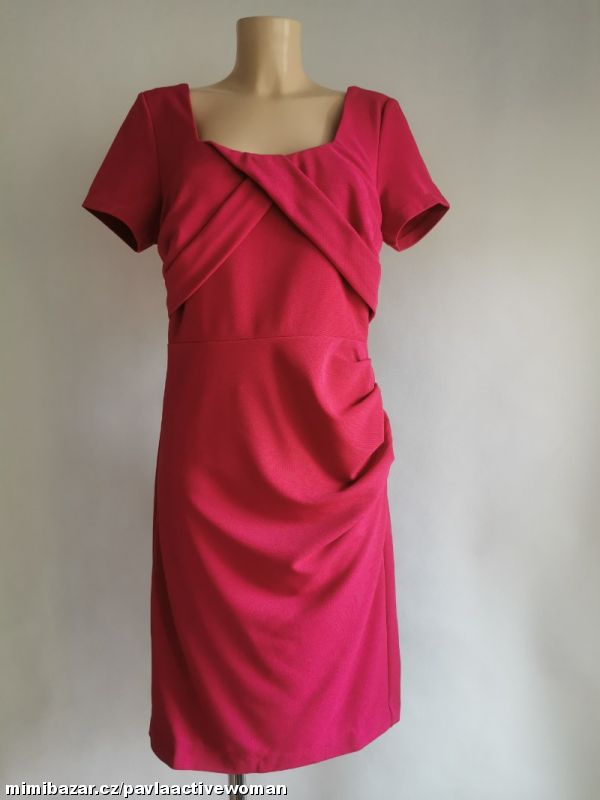 Č.4039 NÁDHERNÉ PRUŽNÉ SEXY ŠATY NOVÉ v.40