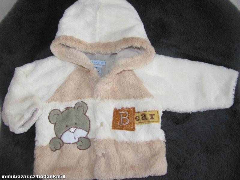 Kožešinová mikina s kapucí-OHM & EMMY