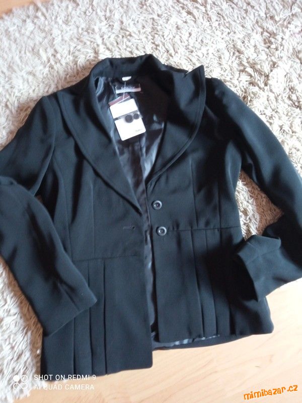  + Černé sako pro ženy + pošta 0, -