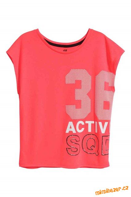 Dívčí triko/tričko sportovní