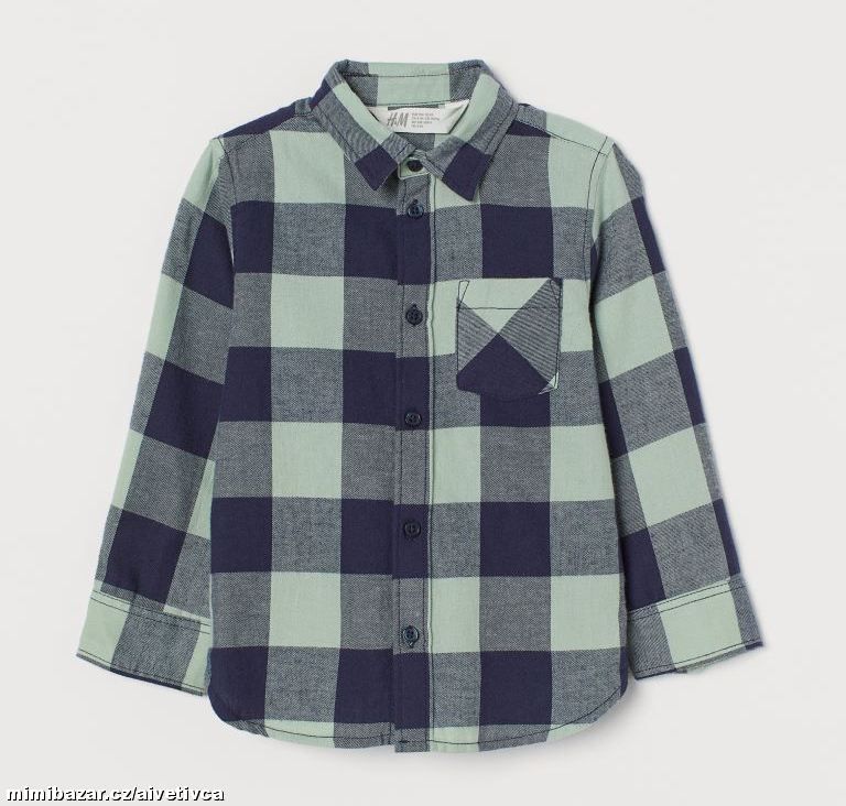CHLAPECKÁ FLANELOVÁ KOŠILE...VEL.128