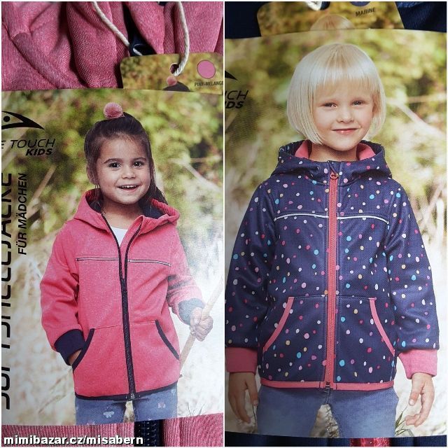 Dívčí softshellová bunda