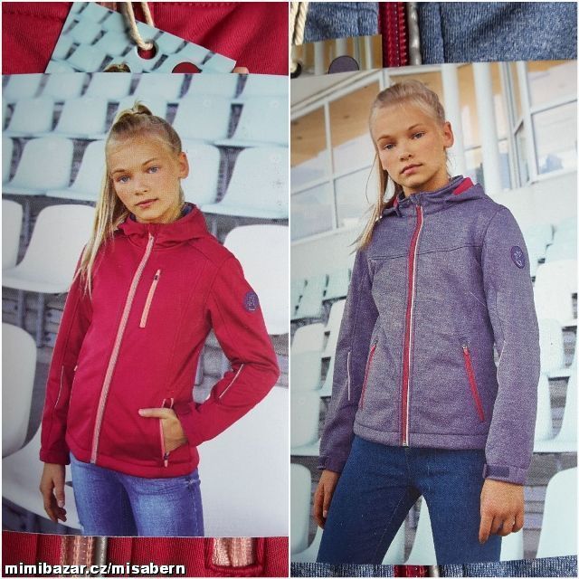 Dívčí softshellová bunda