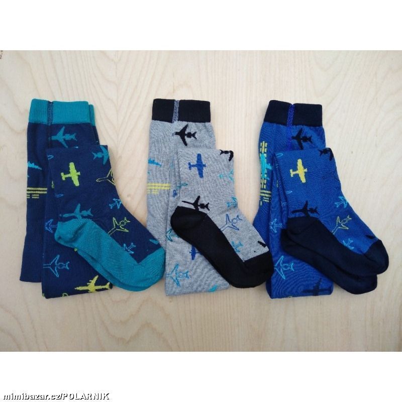 Chlapecké punčocháče s letadly