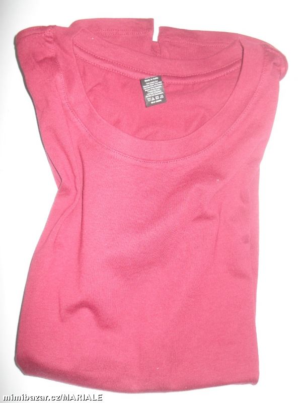 ♥ DÁMSKÉ VÍNOVÉ TRIKO ♥ S ♥