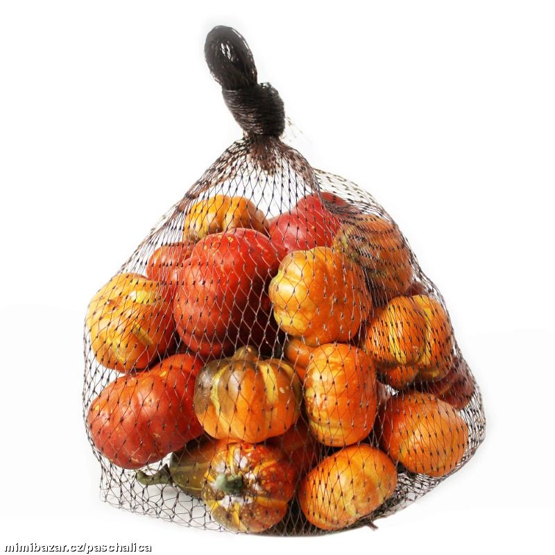 Dýně přízdoba pvc 24ks 2, 5-5 cm 531633