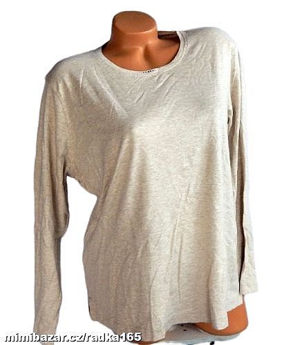 Béžové melír triko vel.44
