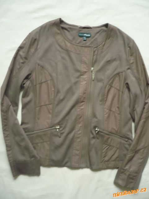Parádní mikinové sako - kabátek na zip, ZÁNOVNÍ, 40