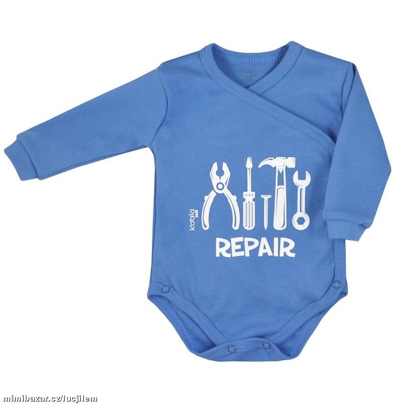 Kojenecké body zavinovací Opravář tmavě modré