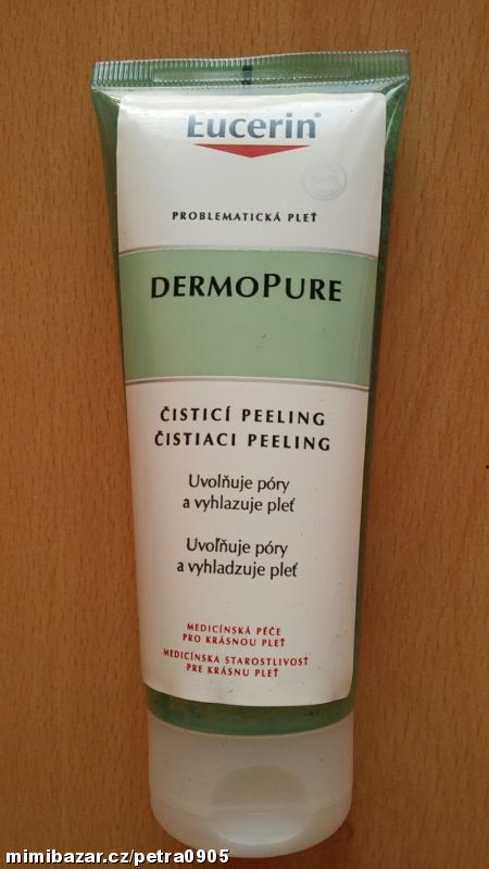 Eucerin DermoPure čistící peeling 100 ml