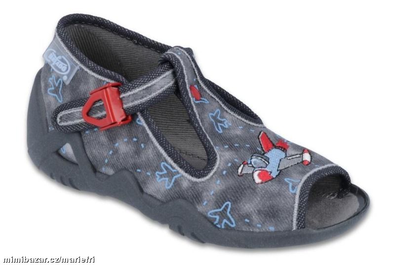 Bačkorky, bačkory, přezůvky Befado 217P099