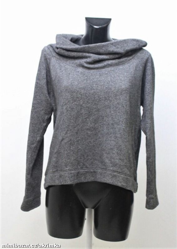 Roláková mikina s crop střihem-vel.M-L