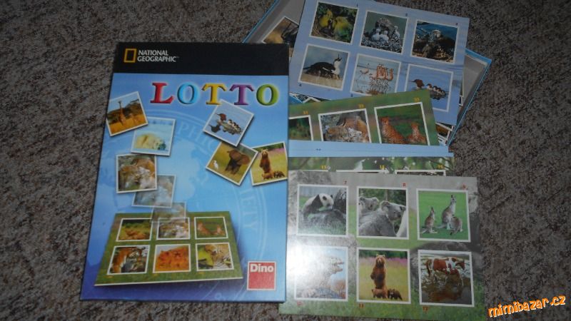 DESKOVÁ HRA LOTTO - Natinal geographic