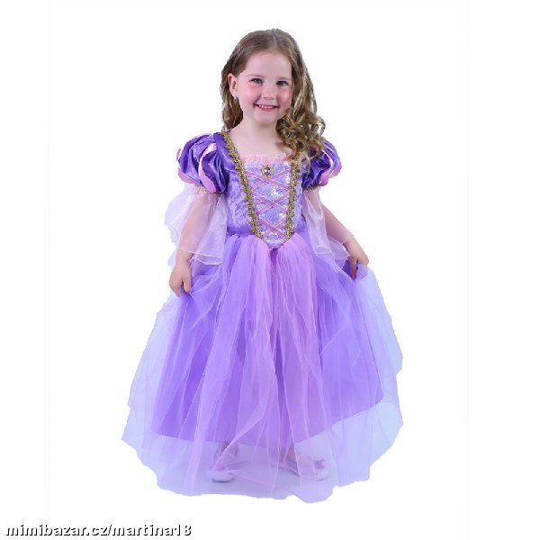 * DĚTSKÝ KOSTÝM PRINCEZNA FIALKA vel. M * skladem