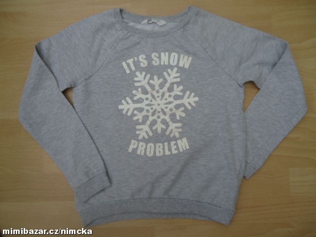 FLEESOVÁ MIKINA H&M vel. 146/152