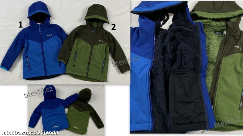 Dětská softshellová bunda