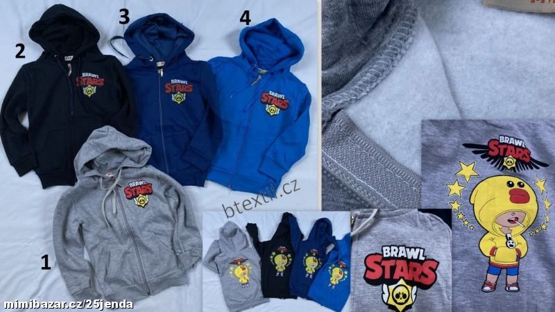 Chlapecká mikina Brawl Stars