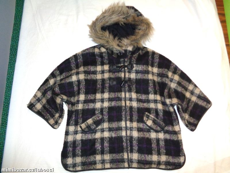 Módní pecka - káro kabát