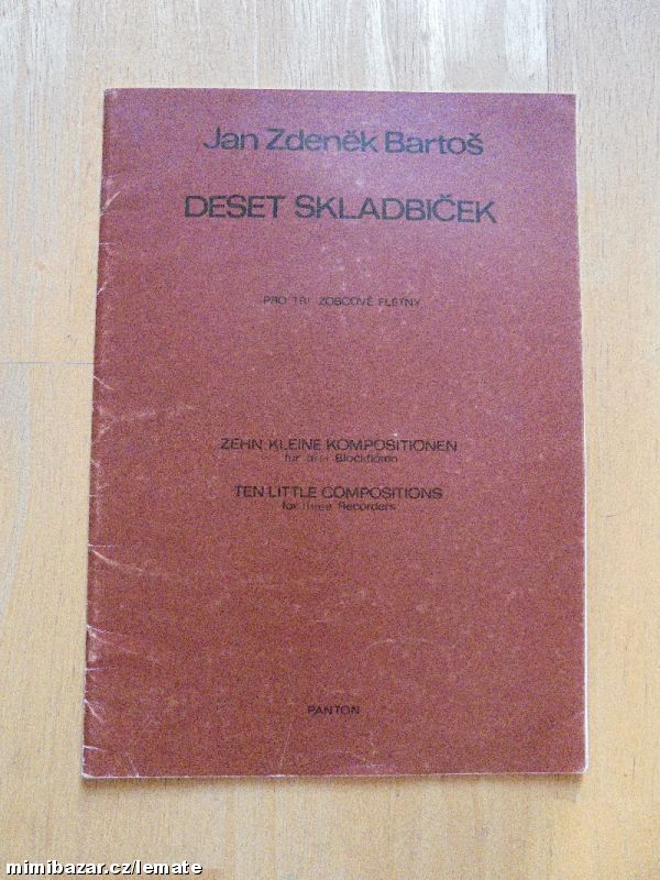 10 skladbiček pro 3 zobcové flétny