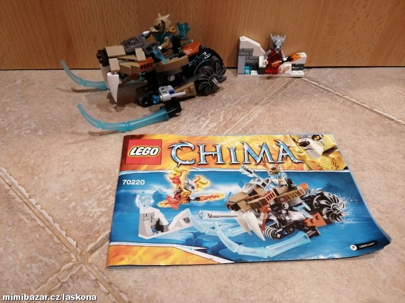 LEGO Chima 70220 Strainorova šavlová motorka
