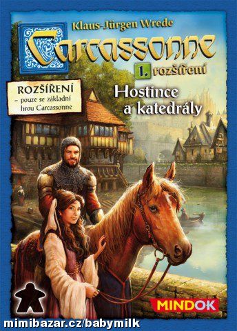 Carcassonne - 1. rozšíření (Hostince a katedrály)